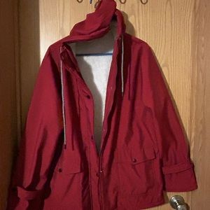 Red xxl jacket